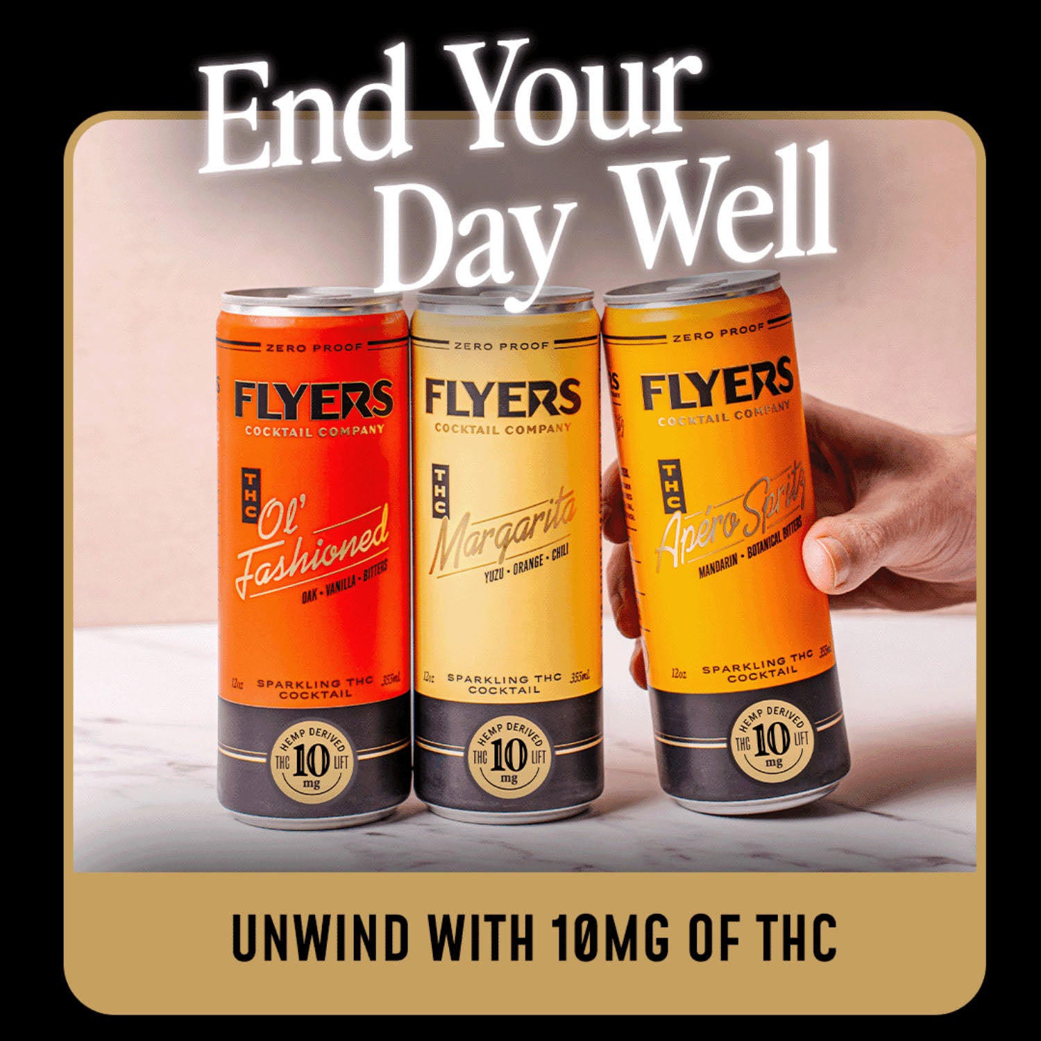 10MG THC House Cocktail Variety Pack